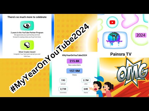 Painsra TV 2024 report #myyearonyoutube2024 #MyYearOnYouTube2024