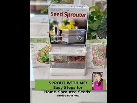 GROW SPROUTS With Me with Seed Sprouting Kit! 🌱Shirley Bovshow