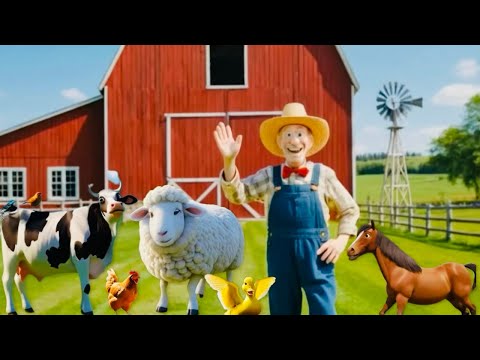 Old MacDonald Had A Farm |Animals Song|Nursery Rhymes & Kids Songs | Learning Sounds |By Kiddo’s Tv