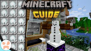 SNOW GOLEMS + SNOW FARMS! | The Minecraft Guide - Tutorial Lets Play (Ep. 63)