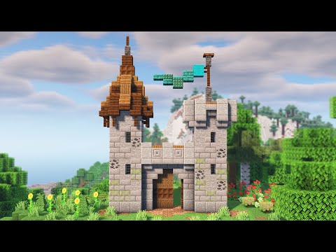 Minecraft Castle Gate Tutorial [How to Build]