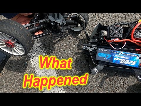 Arrma Vorteks Speed Run Attempt ends in Disaster #Zee Lipo's