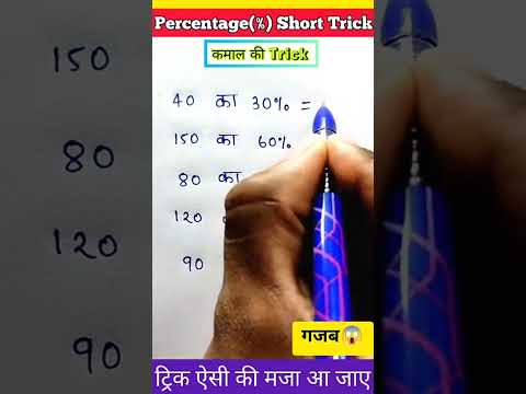 Percentage concept / Multiplication Method #yt #ytshorts #ytshort #shorts #viralvideo #youtube #yt