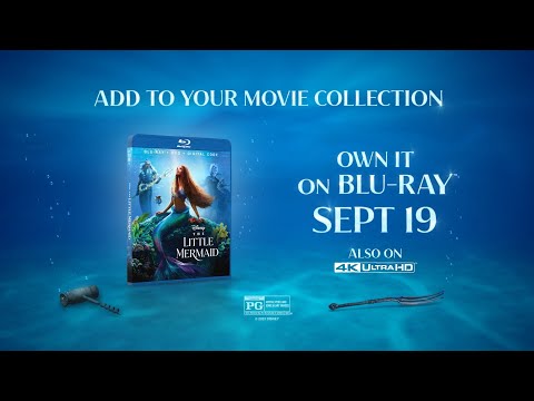 The Little Mermaid Blu-Ray (2023) - Official® Trailer [HD]