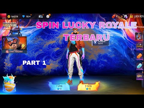 TUTORIAL HOKI SPIN LUCKY ROYALE FF TERBARU LEGENDARY FROSTFIRE AUTO HOKI