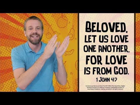 Love is From God! (1 John 4:7) | Memory Verse Song for Kids