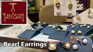 Tanishq Latest Pearl Stud Designs with Price/Pearl Earrings/Pearl Earrings/studs/Bengaluru/deeya