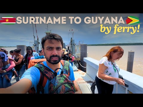 Suriname 🇸🇷 to Guyana 🇬🇾 “FERRY” Journey