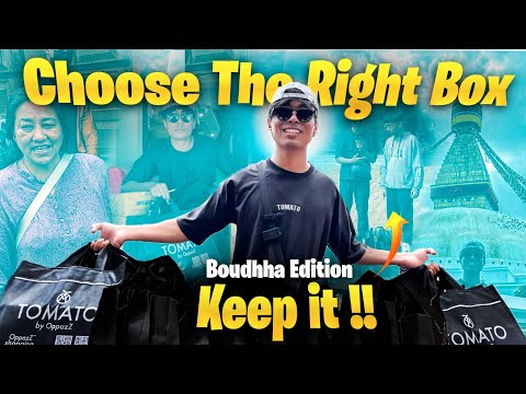 Chose the RIGHT BOX, keep it || ft. Baudha edition 🔥