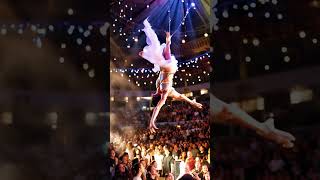 The Enchanted Circus Act #CircusMagic #AerialGrace #ai