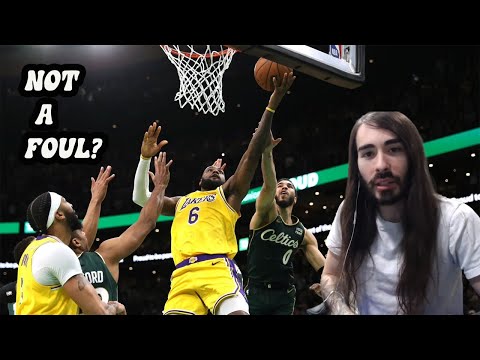 The No-Foul Call that Cost LeBron | MoistCr1TiKaL Reacts