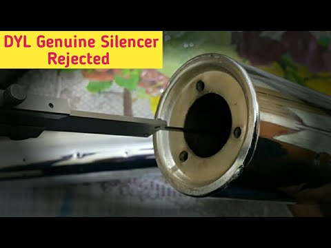 DYL Genuine Silencer Rejected | Yamaha YB100 Faulty Muffler