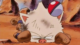 Ash catches a Primeape