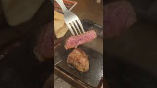 JAPANESE STEAKHOUSE #japanesebeef #tokyojapantrip #travelvlog #travelfood #travelshorts #shortsvideo