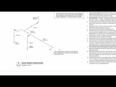 PHE drawings of B+G+2 structure with isometric, specifications & calculations as per UPC & IPC code