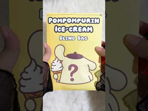 Sanrio Pompompurin Ice-cream 🍦Blind Bag #blindbag #asmr #unboxing #sanrio #craft #icecream