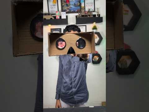 I MAKE VR BOX FROM CARDBOARD