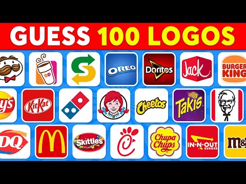 Guess The Food Logo in 2 Seconds | 100 Famous Logos 🍔🍫 Logo Quiz 2024