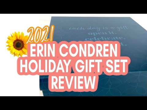 2021 Erin Condren Holiday Teacher Gift Set Review