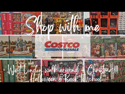 Costco UK shop with me Christmas, Halloween & Back to school | My highest spend so far!| West London