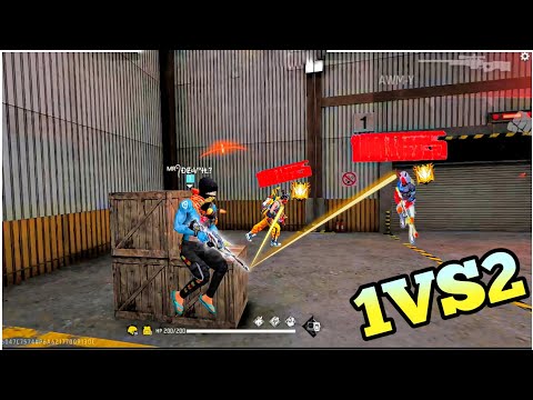 LOAN WOLF 1VS2 WITH GEANDMASTER PLAYER 💯 ONLY RED NUMBER#freefire