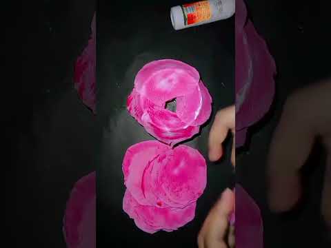 Make a Beautiful Flower with Tissue paper #shots #flowers #tissuepapercraft #lotus #easy #diy