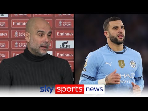 Pep Guardiola says Kyle Walker has asked to leave Man City and "explore options abroad"