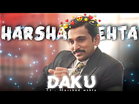 We Rollin X Harshad Mehta || Harshad Mehta & Daku Status || scam 1992 || Share Market