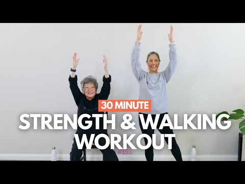 Strength Training and Walking for Fat Loss | Exercises for Seniors