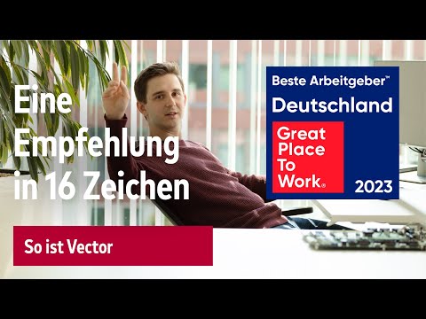 Deutschlands Beste Arbeitgeber 2023 | Vector ist ein „Great Place To Work“