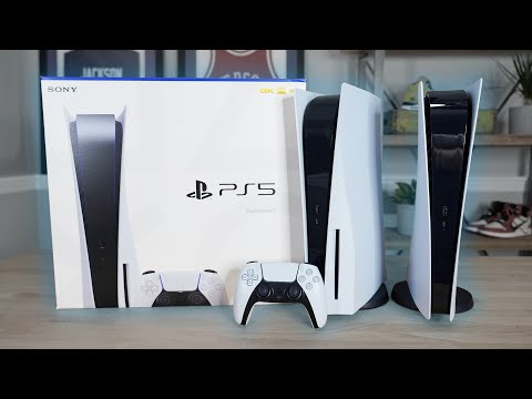 Sony PLAYSTATION 5 Unboxing and Digital Edition COMPARISON