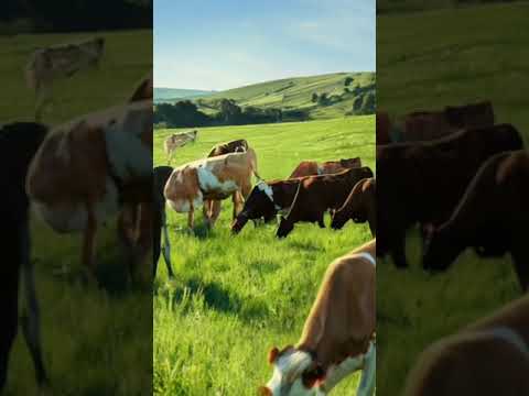 Beautiful Cows #shortvideos #trending #cows #nature #beauty