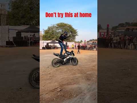 Video 5 Don’t try this at home | Pulsar Mania 2024 #trending #viralvideo #ns400 #uptrends