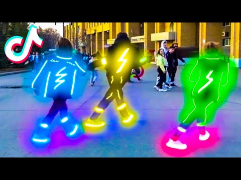 Симпа 2024 SHUFFLE TREND 😱🔥 NEON MODE 😎 TUTORIAL TUZELITY TIK TOK DANCE 2024