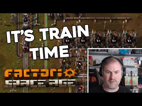 It's Time for Trains & Solar Power - Factorio Space Age