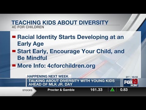 Talking about diversity with young kids ahead of MLK Jr. Day