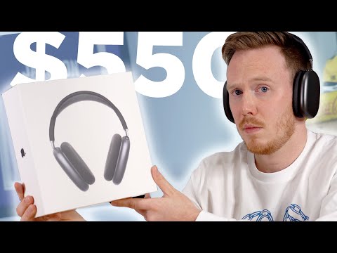 Unboxing the $550 APPLE AIRPODS MAX Heaphones