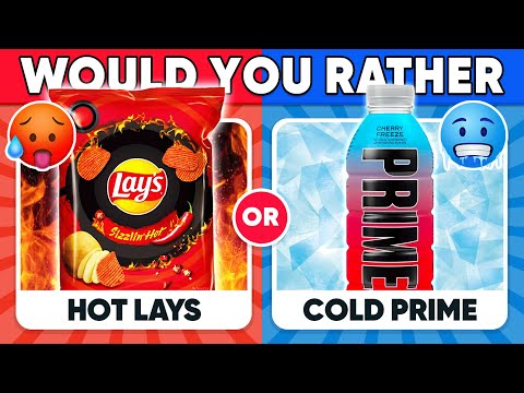 Would You Rather...? Hot Or Cold Edition 🥵🥶 Daily Quiz