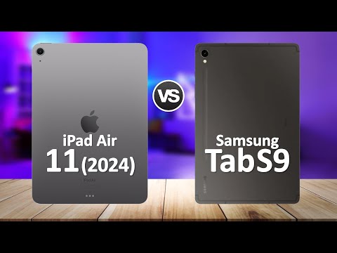 Apple iPad Air 11 2024 VS Samsung Galaxy Tab S9