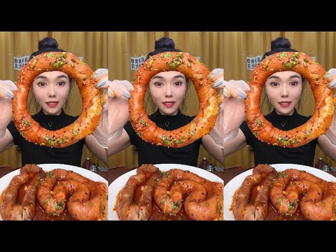 sausage eating mukbang