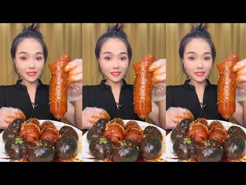 pigskin mukbang