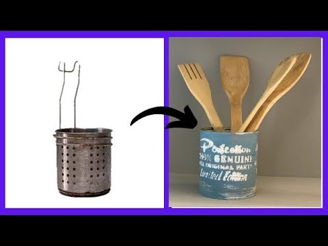 2 Professional craft ideas with TIN CANS| Transform Tin Cans into Handmade Home Decor| Eco-Friendly