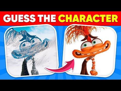 Guess the INSIDE OUT 2 Characters by ILLUSION 😨😡🤢 Squint Your Eyes | Inside Out 2 Movie Quiz