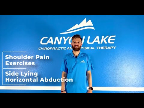 Side Lying Horizontal Abduction- Shoulder Pain Exercises