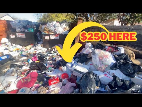 DUMPSTER DIVING to FLIP Trash Into CASH! 2024