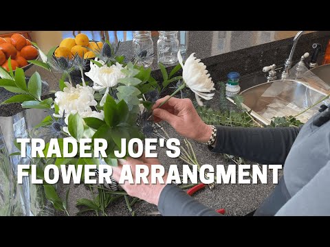 Trader Joe's Flower Arrangement 🌼 - Your Winter Survival Tip