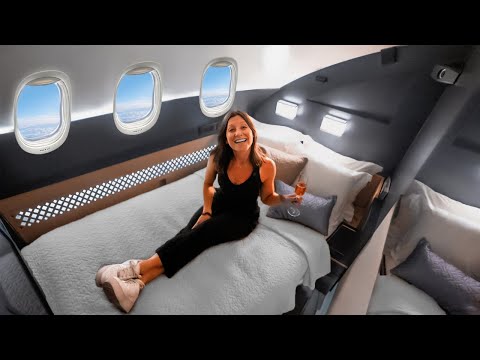 I Tried the World's Best First Class Seat (with private bedroom and shower)