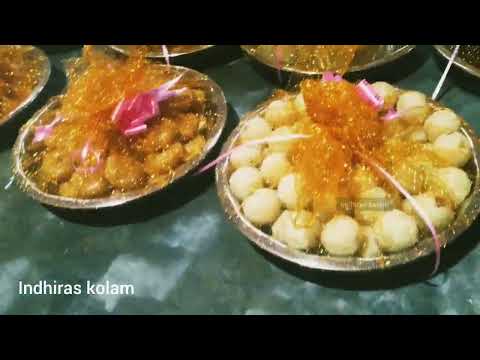 Attractive Varisai Thattu & Welcome Decorations | 100+ Ideas | Seer Thattu, தென்னை ஓலை, & பனை Craft