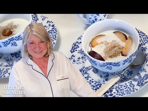 Martha Stewart Makes Her Favorite Oatmeal Toppers | Homeschool With Martha | Everyday Food