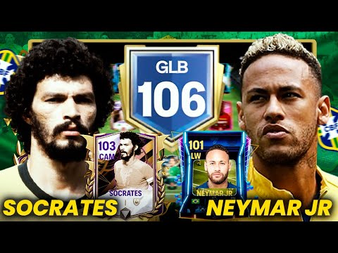 SOCRATES 103 Y NEYMAR 101 LLEGAN AL FULL BRASIL 🇧🇷🔥 FC MOBILE